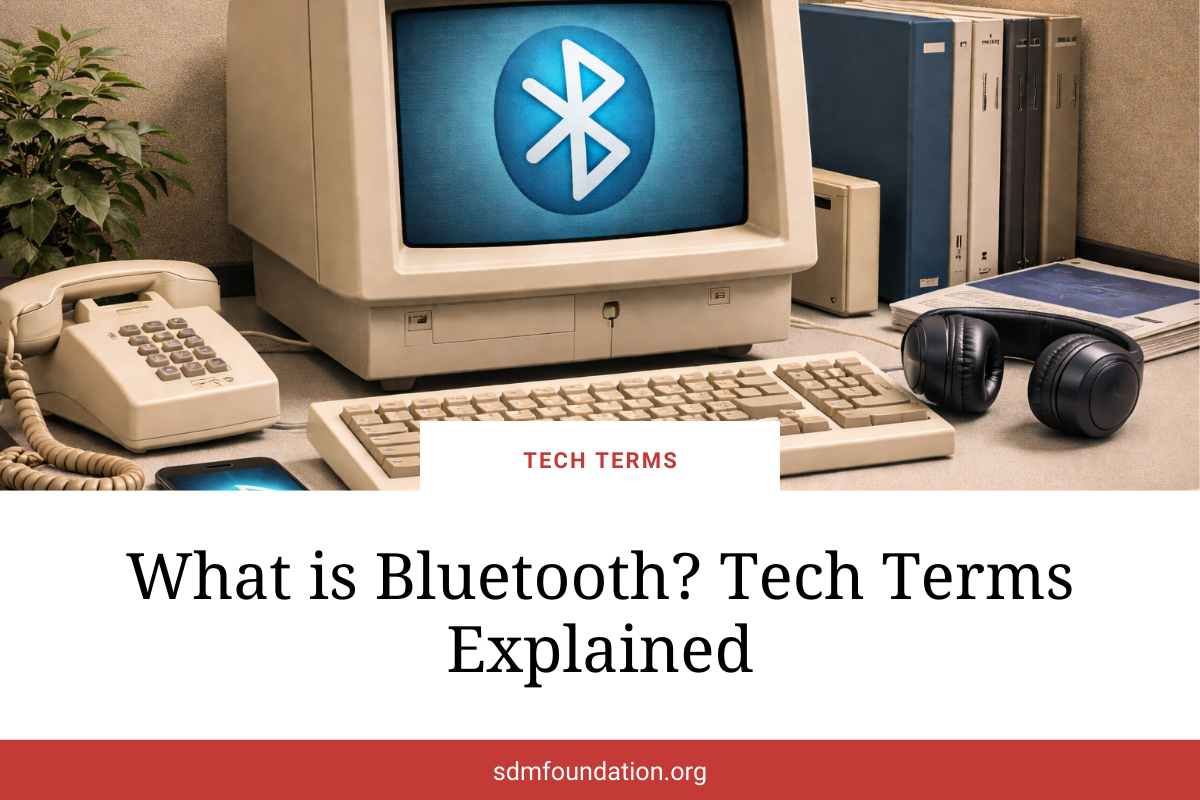 What is Bluetooth? Tech Terms Explained - SDM Foundation